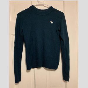 Abercrombie and Fitch Women's Green Sweater